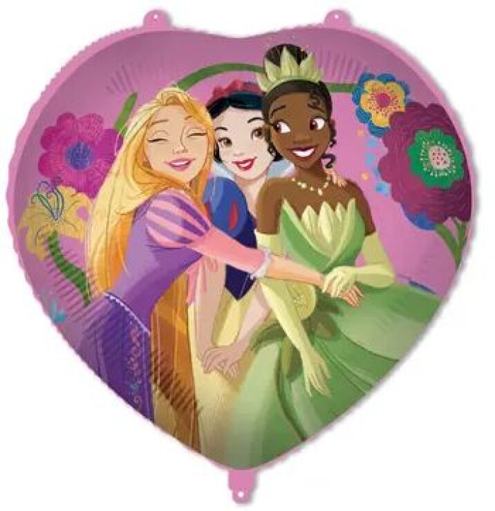 Foil Μπαλόνι Princess Καρδιά 46cm (94990) (0)