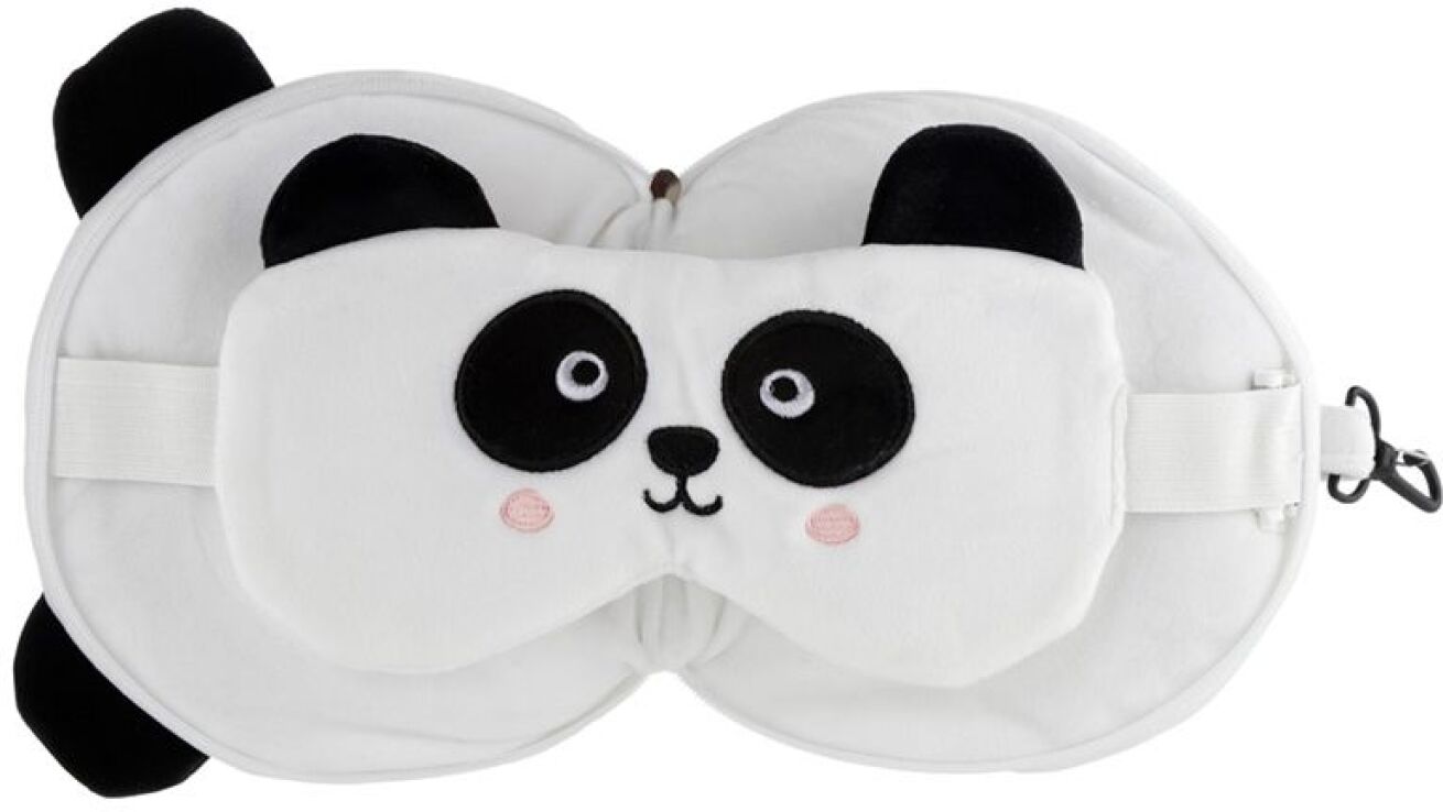 Puckator Relaxeazzz Μαξιλάρι Ταξιδιού & Μάσκα Ύπνου Πάντα (CUSH250) (0)