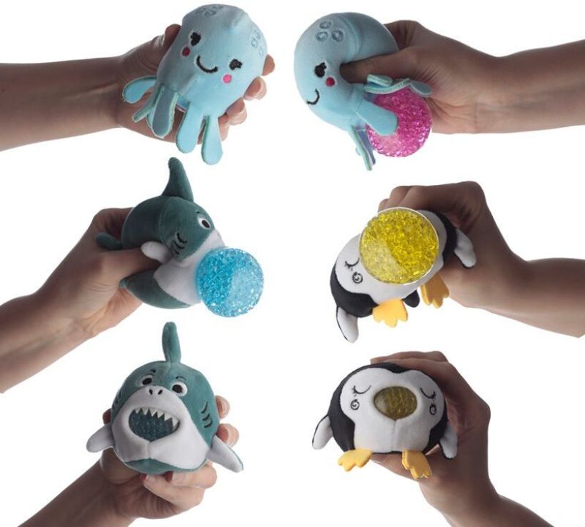 Puckator Λούτρινο Sealife-3 Σχέδια-1Τμχ (TY750) (1)