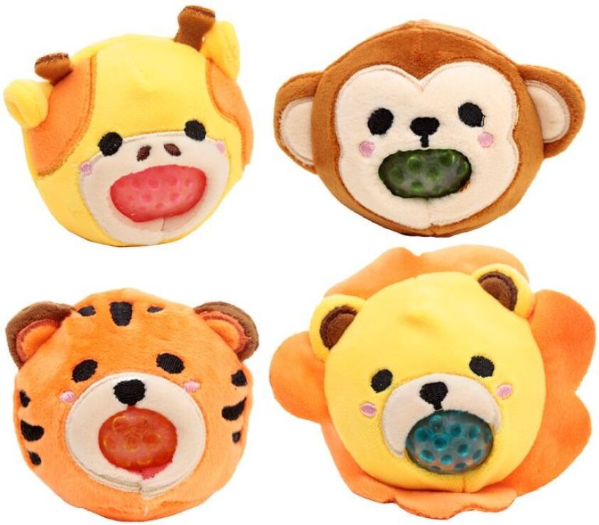 Puckator Λούτρινο Squeezy Adoramals-4 Σχέδια (TY756) (0)