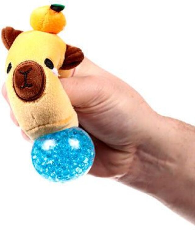 Puckator Λούτρινο Squeezy Καπιμπάρα-2 Σχέδια (TY991) (1)