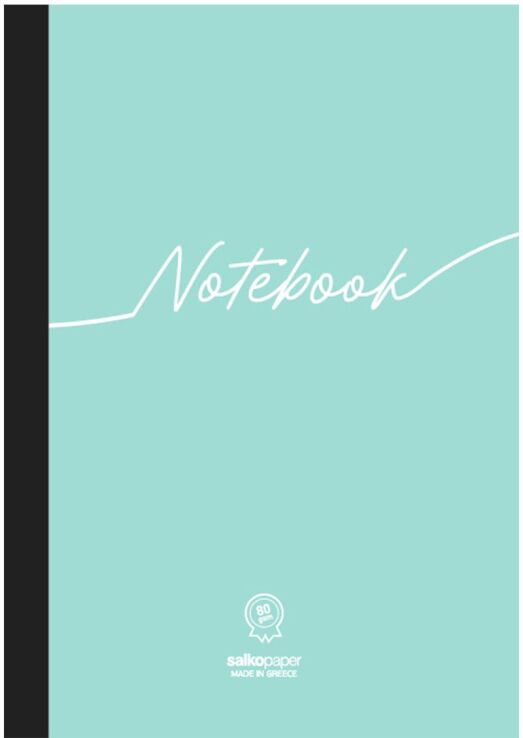 Salko Τετράδιο Notebook Λινόδετο 17X25 2 Θεμάτων-2 Σχέδια (5022) (0)