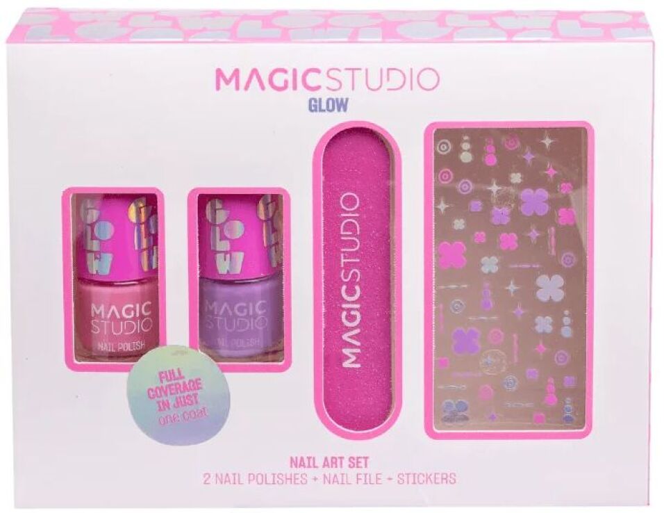Magic Studio Glow Nails Art Σετ (AI-44265) (1)