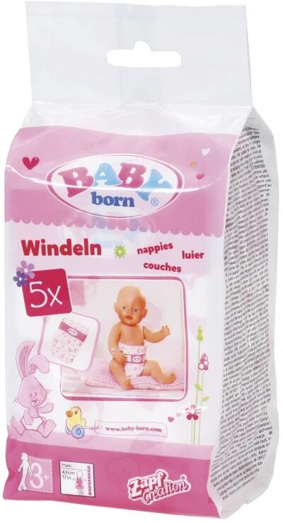 Baby Born Πάνες Με Σχέδια (826508-116718) (1)