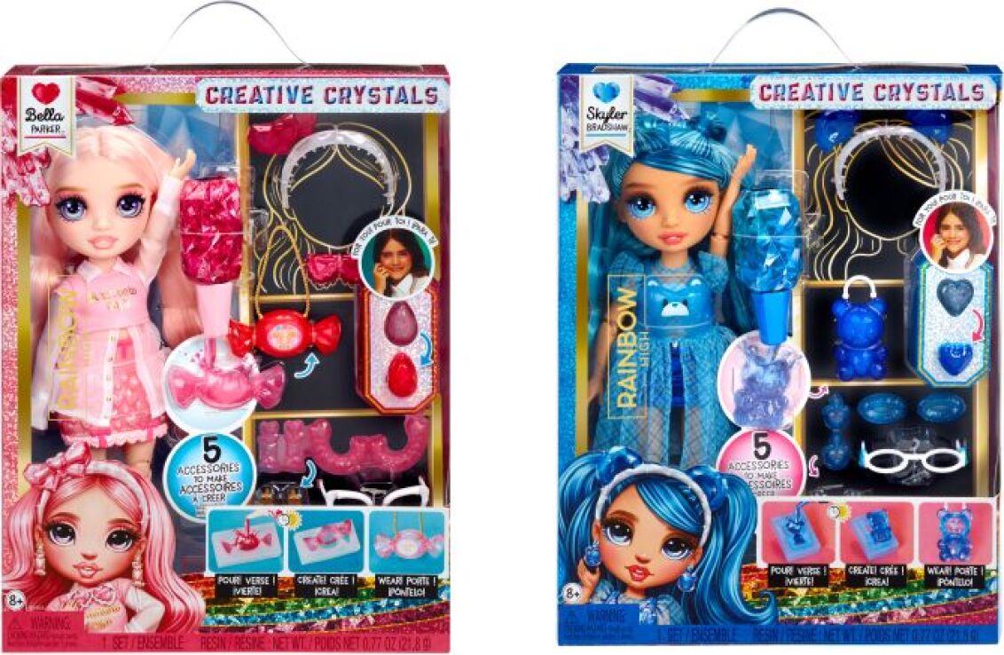 Rainbow High Crystal Κούκλα S1-2 Σχέδια (121350EUC) (2)