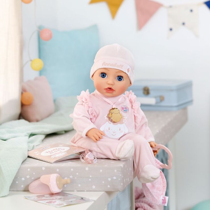 Baby Born Annabell Διαδραστική Κούκλα Με Αξεσουάρ 43cm (838396-116725) (4)