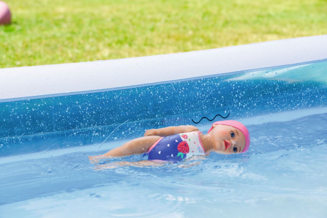 Baby Born Lizzie Κούκλα Κολυμβήτρια 30cm (839454) (4)