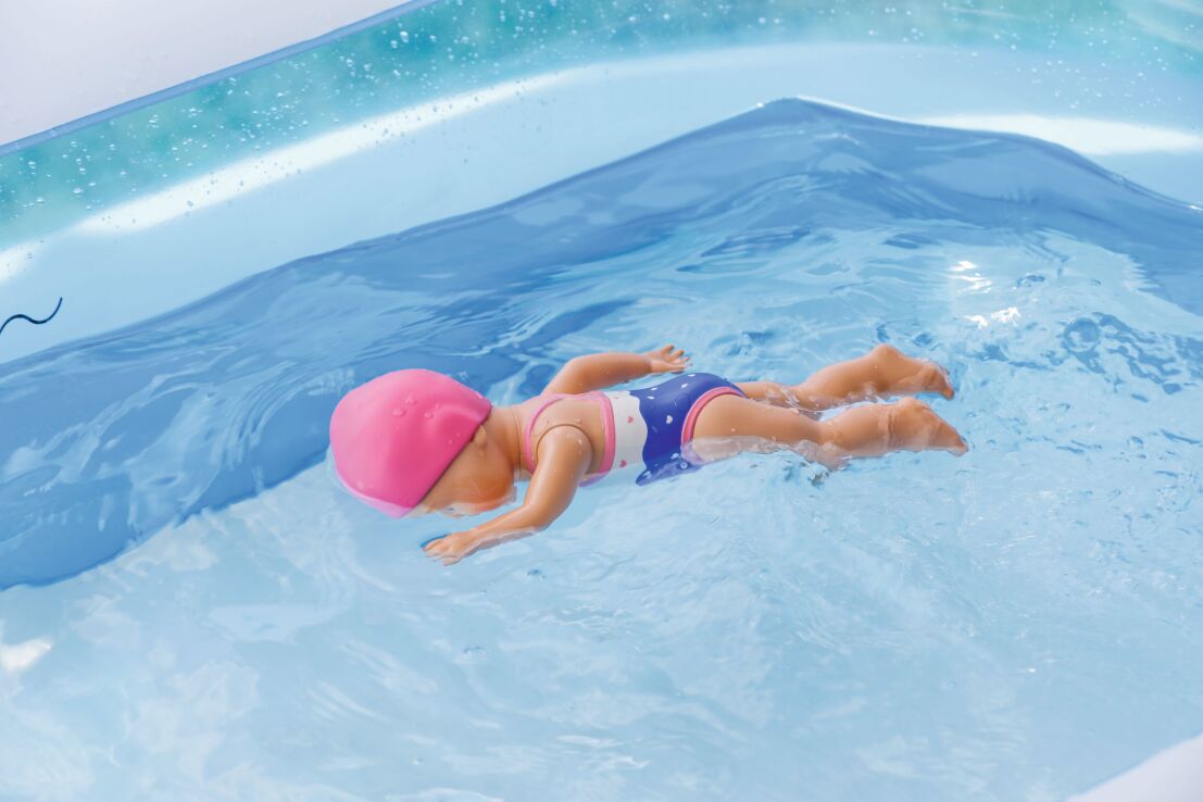 Baby Born Lizzie Κούκλα Κολυμβήτρια 30cm (839454) (5)