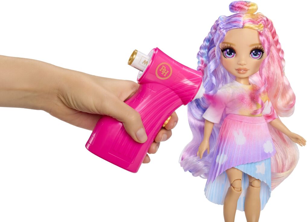 Rainbow High Airbrush & Create Fashion Κούκλα-Purple Eyes (543350EUC) (2)