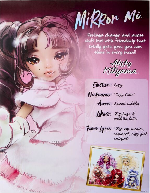 Mirror Mi Κούκλα-Akiko Kittyama Cozy (253488EUC) (9)