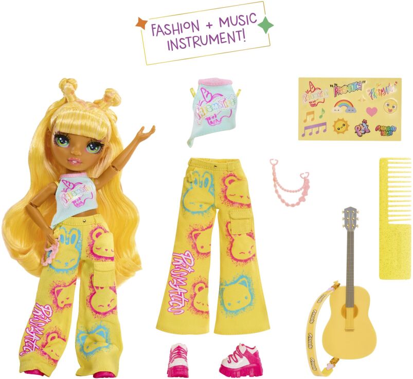Rainbow High Junior High Rock Party Κούκλα-Sunny (565628EUC) (4)