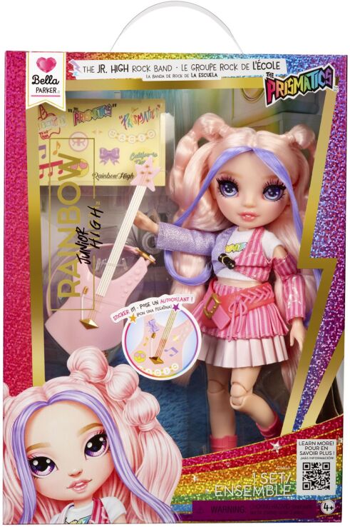 Rainbow High Junior High Rock Party Κούκλα-Bella (565659EUC) (1)