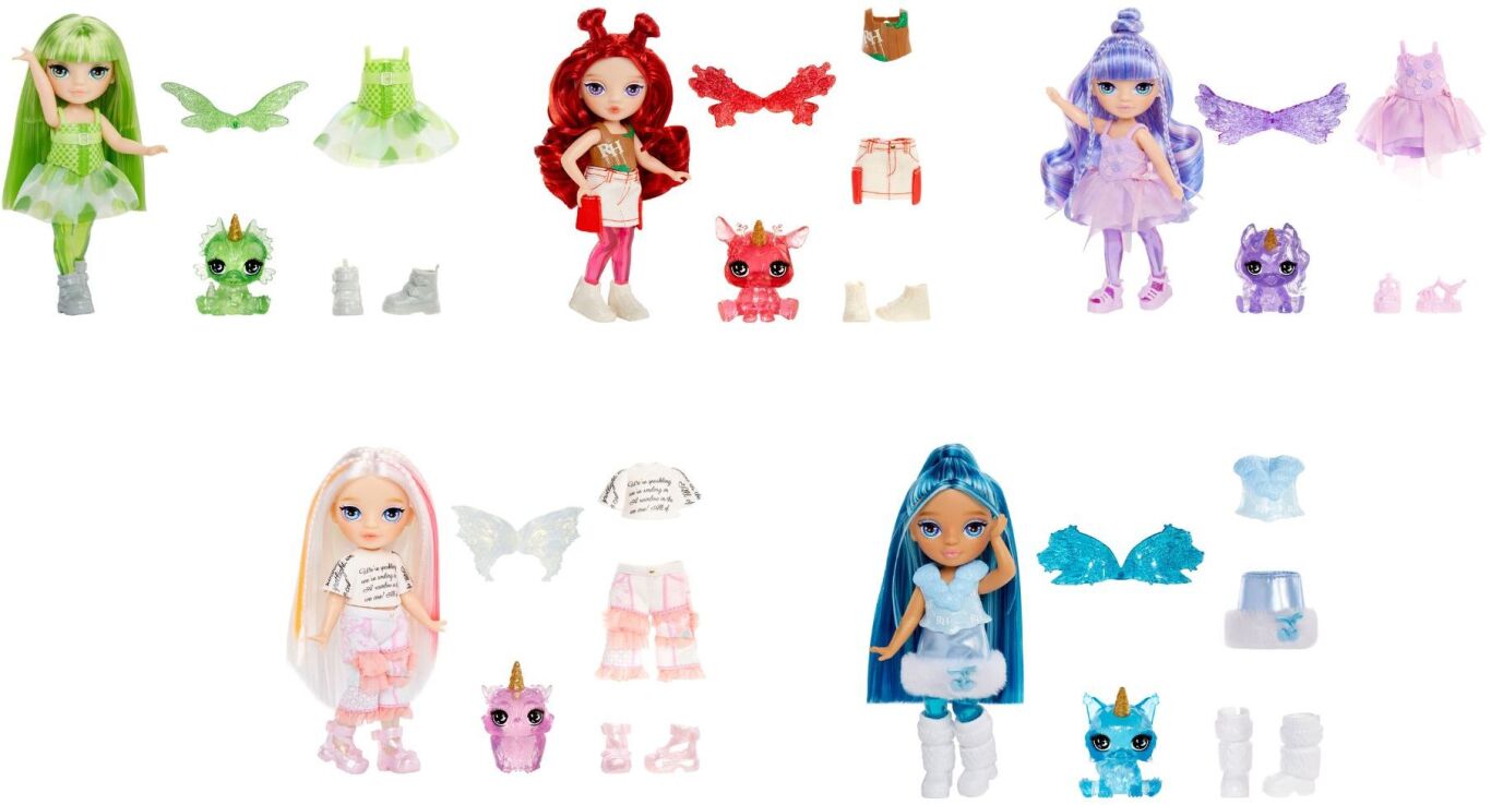 Rainbow High Littles Fantasy Νεράϊδες Κουκλίτσα-5 Σχέδια (567400EUC) (3)