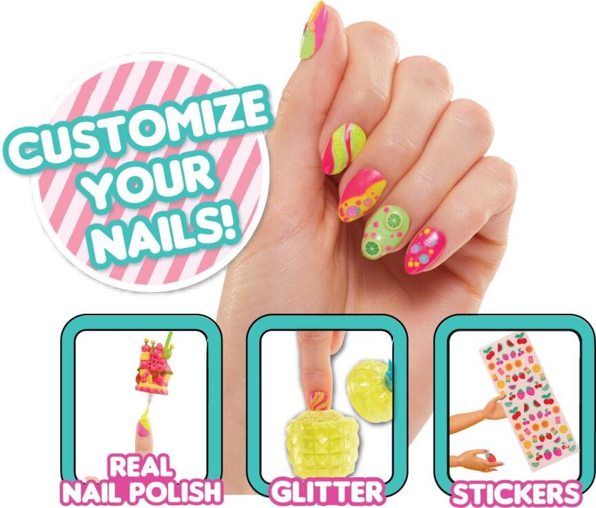 L.O.L Surprise Omg Στούντιο Νυχιών Sweet Nails Κούκλα-Pinky Pops (503842EUC) (5)