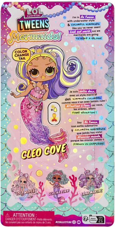 L.O.L Surprise Tweens Κούκλα Γοργόνα-Cleo Cove (510437EUC) (5)