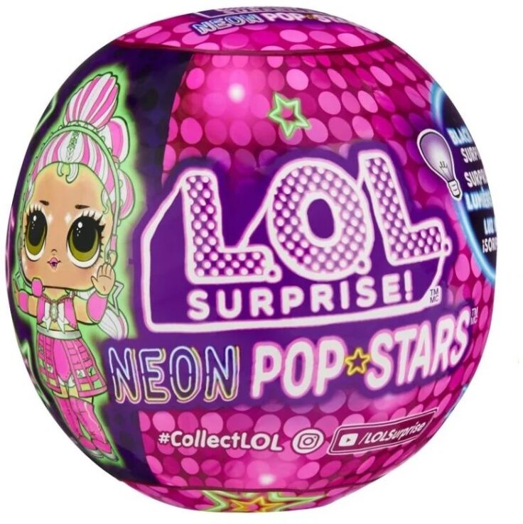 L.O.L Surprise Neon Pop Stars Tots-1Τμχ (120674EUC) (0)