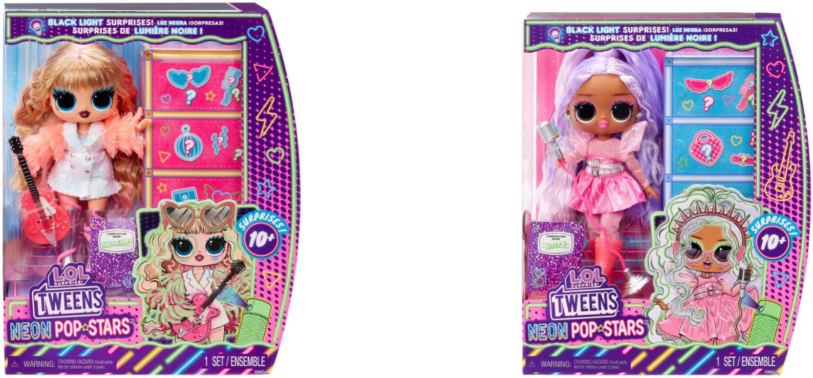 L.O.L Surprise Tweens Neon Pop Stars Tots-2 Σχέδια (121237EUC) (2)
