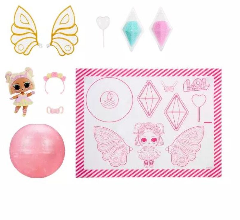 L.O.L Surprise Νεράιδα Κούκλα-8 Σχέδια-1Τμχ (1523918EUC) (2)
