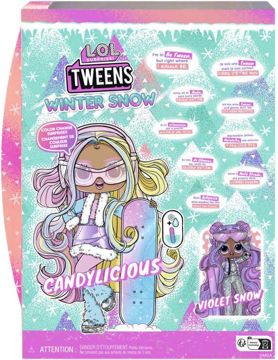 L.O.L Surprise Winter Snow Tweens Κούκλα-Candylicious (427711INT) (5)