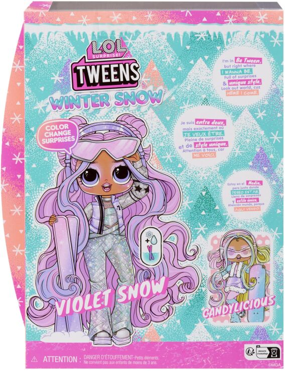 L.O.L Surprise Winter Snow Tweens Κούκλα-Violet Snow (427728INT) (6)