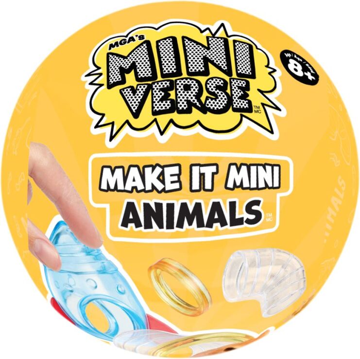 Miniverse-Make It Mini Animals S2-8 Σχέδια-1Τμχ (531739EUC) (0)