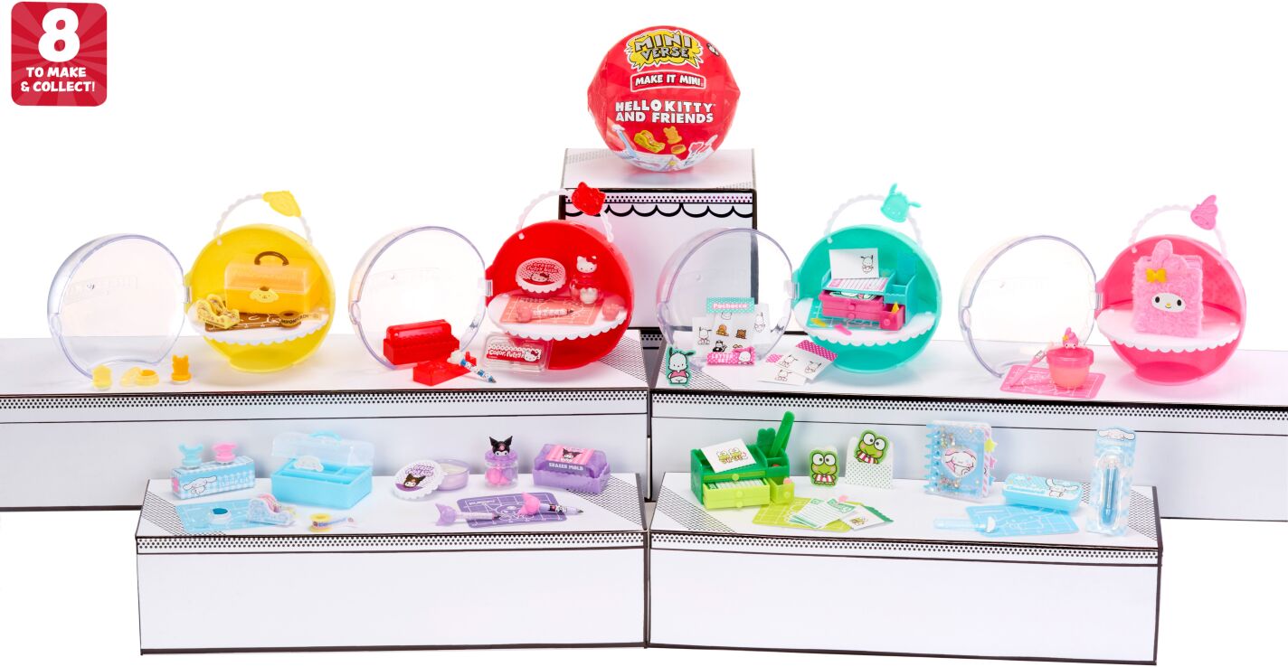 Miniverse-Make It Mini Hello Kitty S3-8 Σχέδια-1Τμχ (535324EUC) (1)