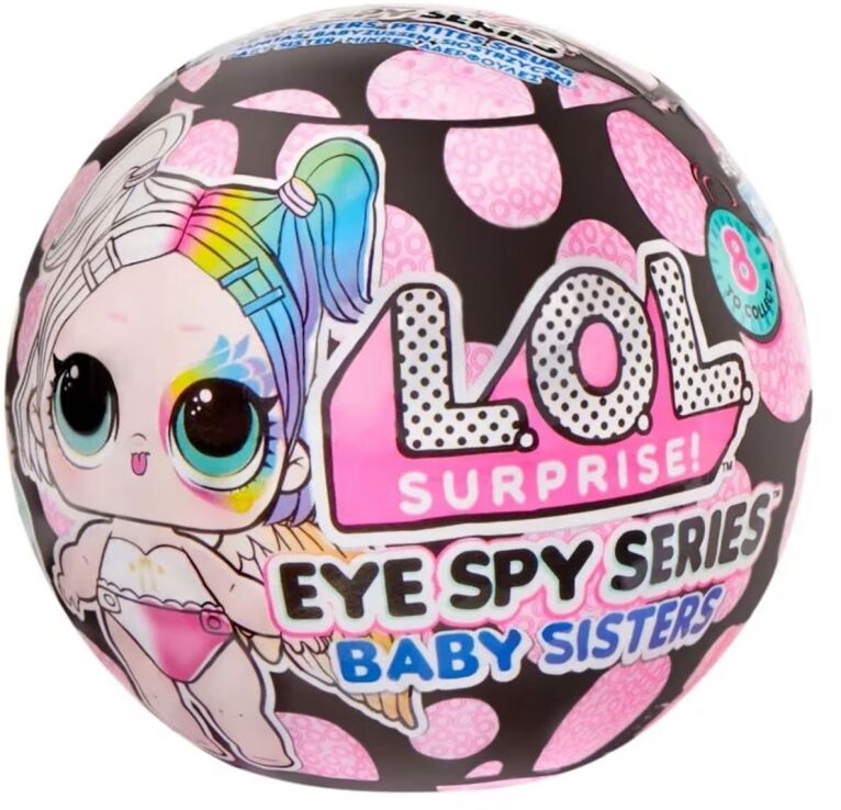 L.O.L Surprise Eye Spy Κούκλα Αδερφούλα-8 Σχέδια-1Τμχ (542612EUC) (0)
