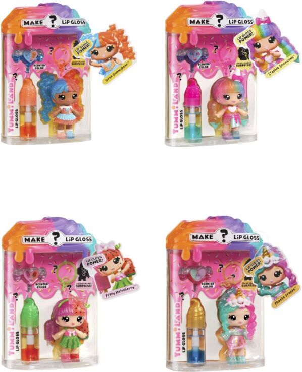 Yummiland Lipgloss Κούκλα Color Change Combo-6 Σχέδια (546061EUC) (2)