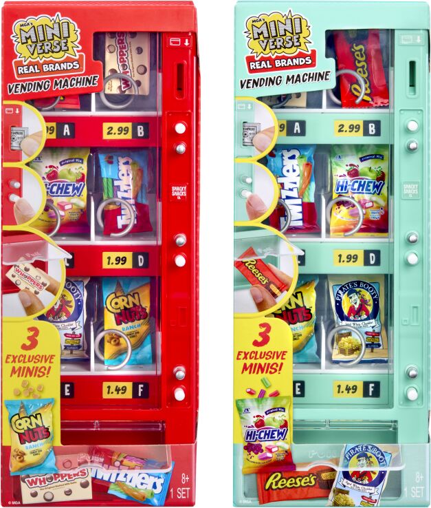 Miniverse Food-Real Brands Vending Machine-2 Σχέδια (247937EUC) (2)