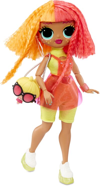 L.O.L Surprise Omg Κούκλα-Neonlicious (580546EUC) (3)