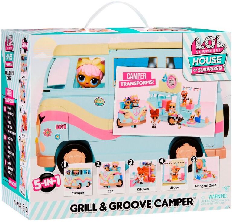 L.O.L. Surprise Grill & Groove Camper (580645EUC) (1)
