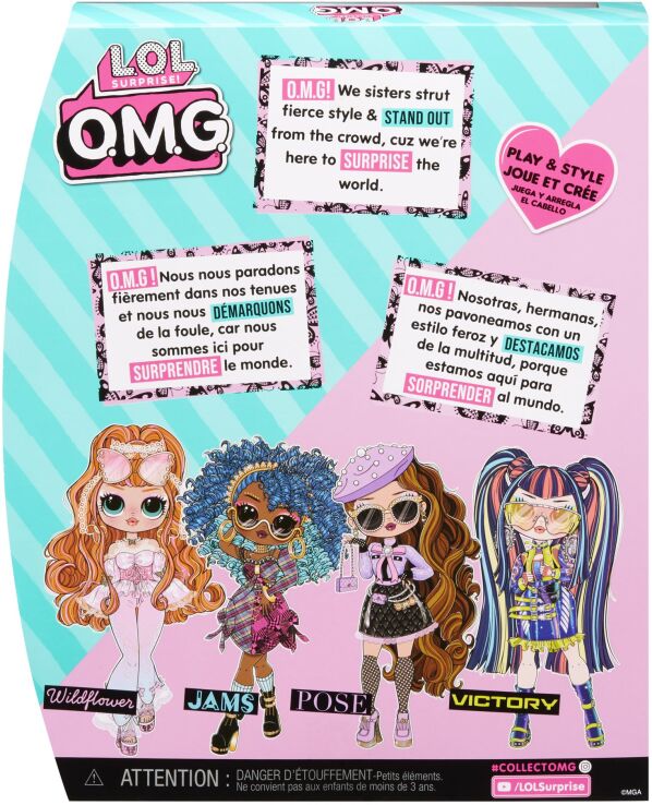 L.O.L Surprise Omg Κούκλα-Wildflower S8 (591511EUC) (6)