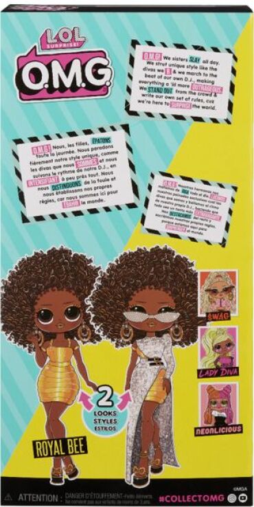 L.O.L Surprise Omg HoS Κούκλα-Royal Bee (591603EUC) (5)
