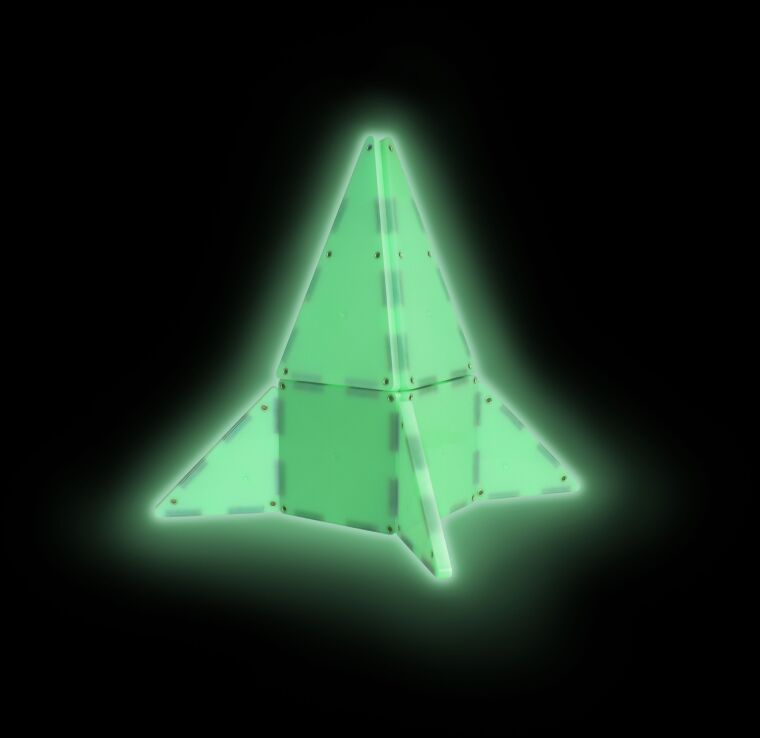 Magna-Tiles Glow Set-16 Τμχ (18816) (5)