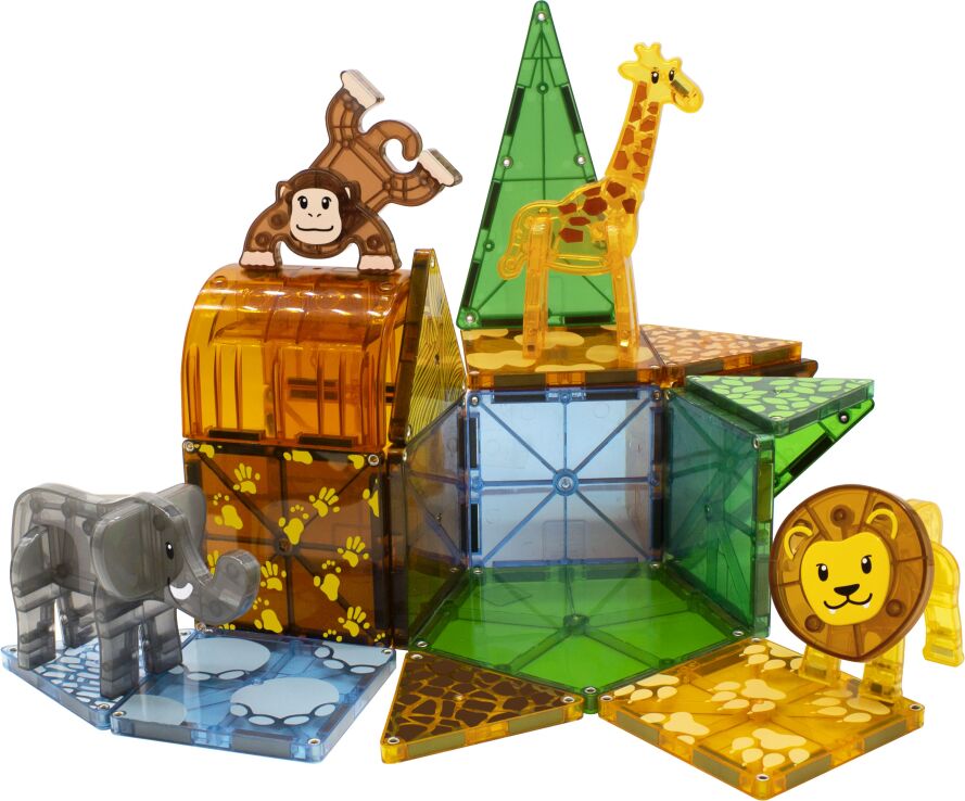 Magna-Tiles Safari Animals Set 25Τμχ (20925) (1)