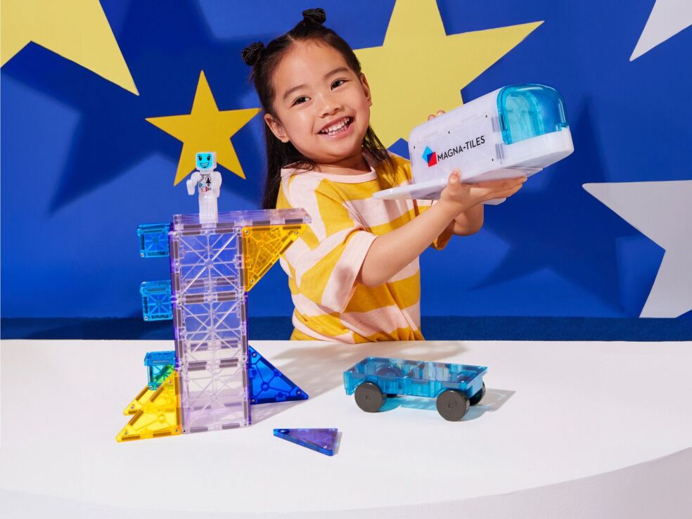 Magna-Tiles Space Set 32Τμχ (242032) (4)