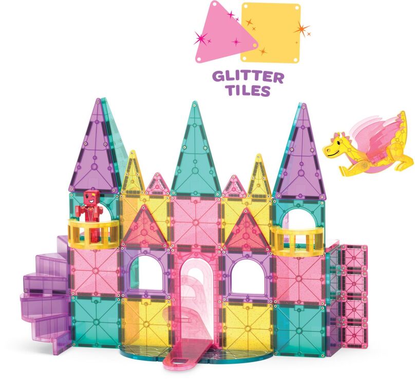 Magna-Tiles Castle DLX Set 48Τμχ (242048) (1)