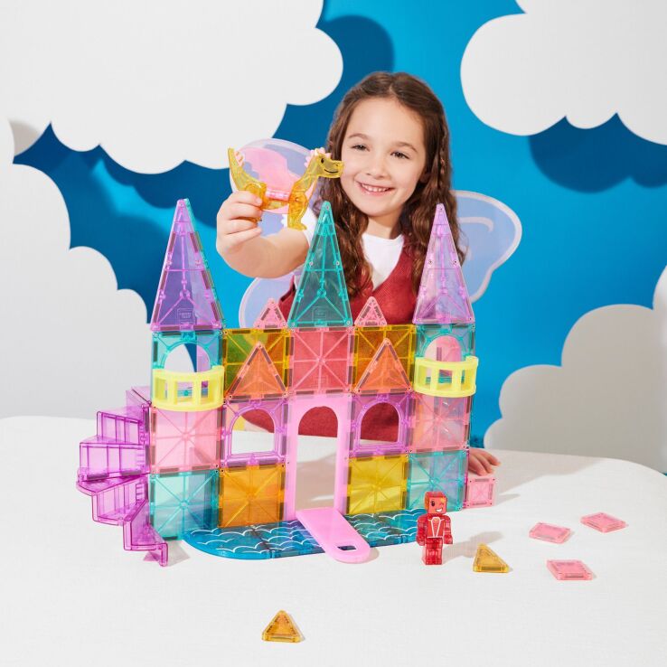 Magna-Tiles Castle DLX Set 48Τμχ (242048) (3)