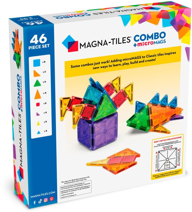 Magna-Tiles Combo Set 46Τμχ (244046) (5)