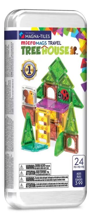 Magna-Tiles Micromags Treehouse Travel Set 24Τμχ. (264024TH) (0)