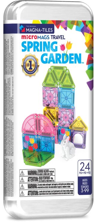 Magna-Tiles Micromags Spring Garden Travel Set 24Τμχ. (264024SG) (0)