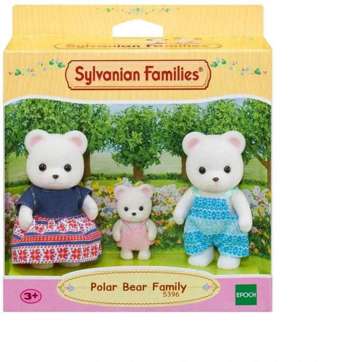 Sylvanian Families Polar Bear Οικογένεια (5396) (1)