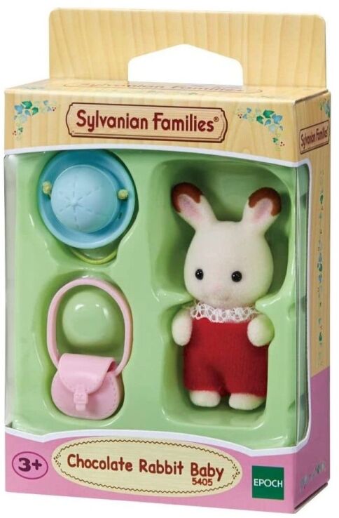 Sylvanian Families Chocolate Rabbit Μωρό (5405) (1)