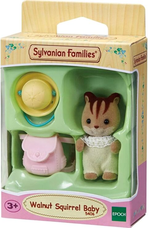 Sylvanian Families Walnut Squirrel Μωρό (5406) (1)