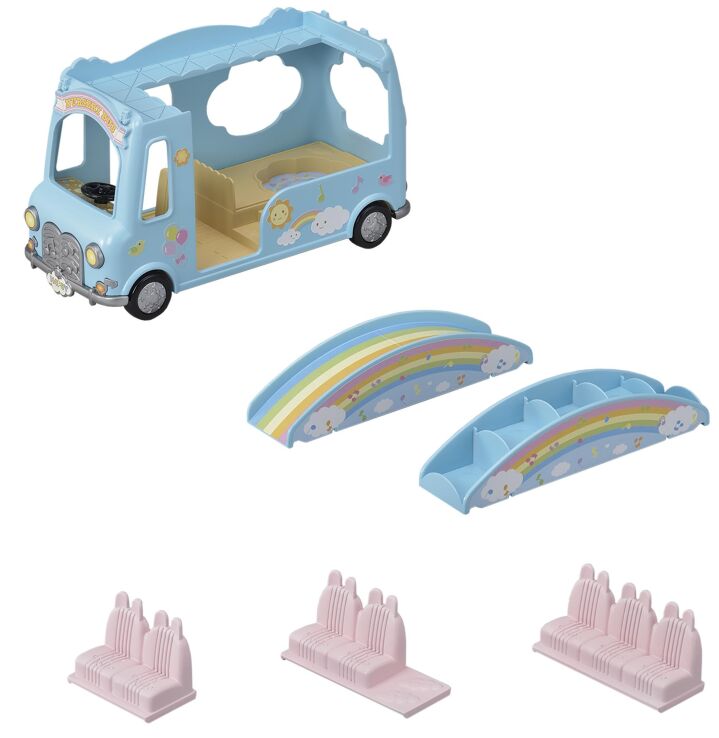 Sylvanian Families Σετ Βρεφονηπιακού Σταθμού Κάστρο (5670) (3)