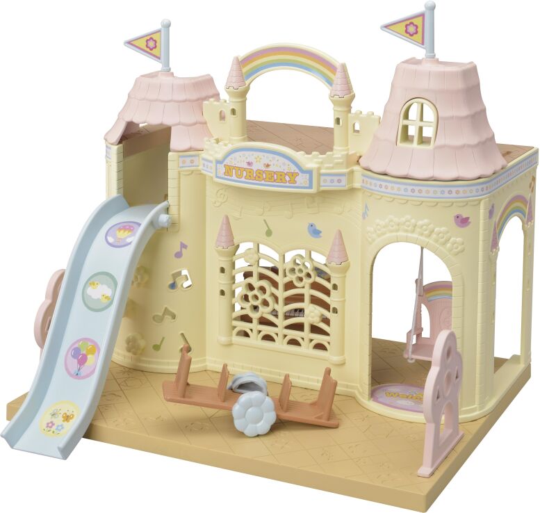 Sylvanian Families Σετ Βρεφονηπιακού Σταθμού Κάστρο (5670) (4)