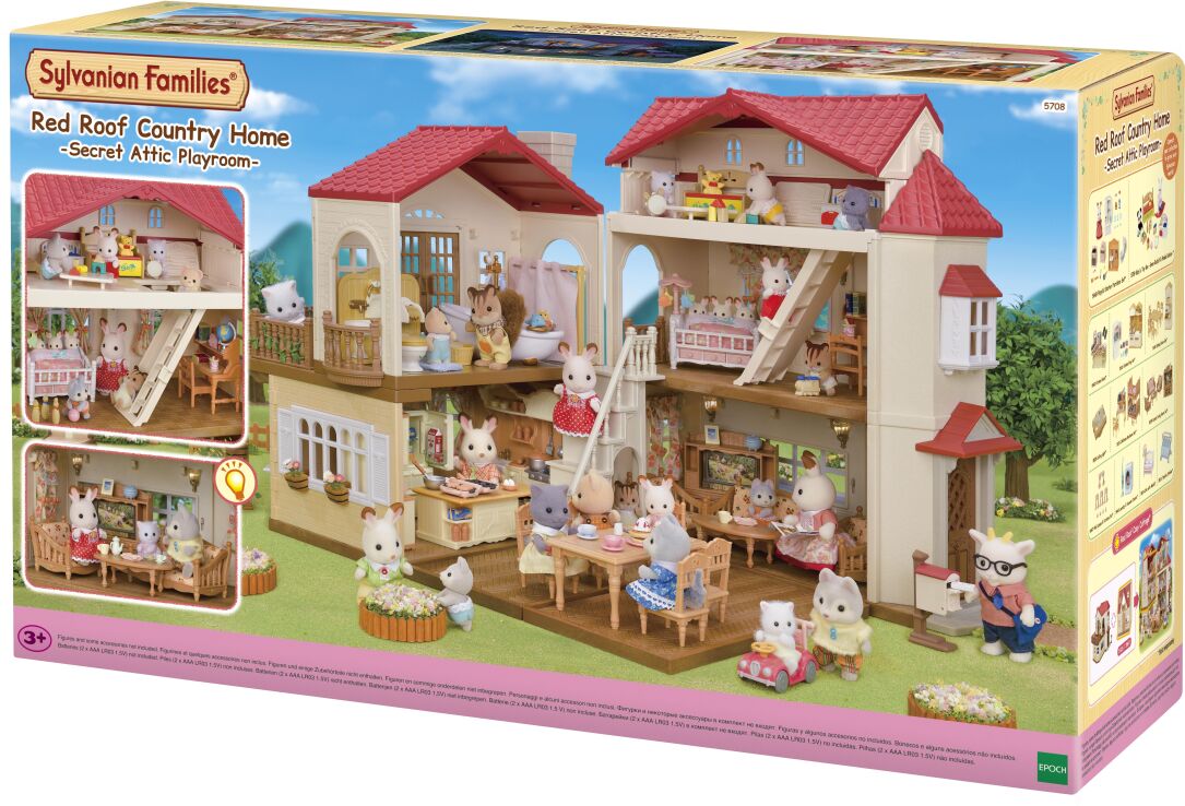 Sylvanian Families Red Roof Country Home (5708) (1)