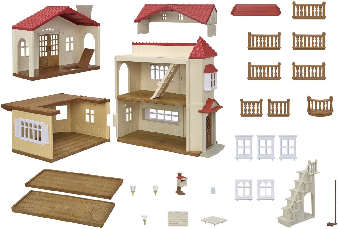 Sylvanian Families Red Roof Country Home (5708) (2)