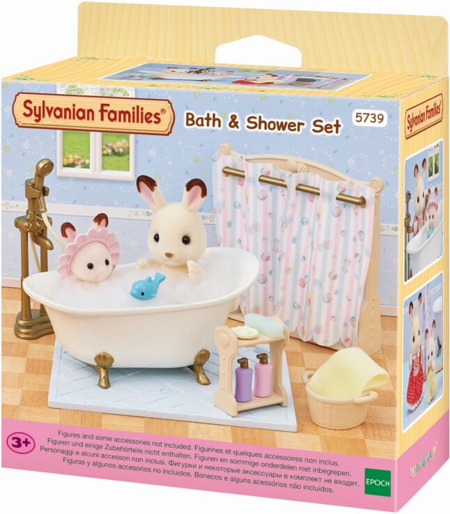 Sylvanian Families Σετ Μπάνιου (5739) (1)