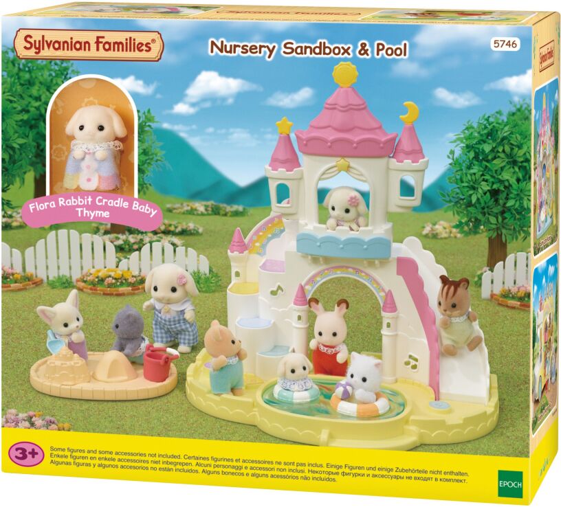 Sylvanian Families Nursery Sandbox & Pool (5746) (1)